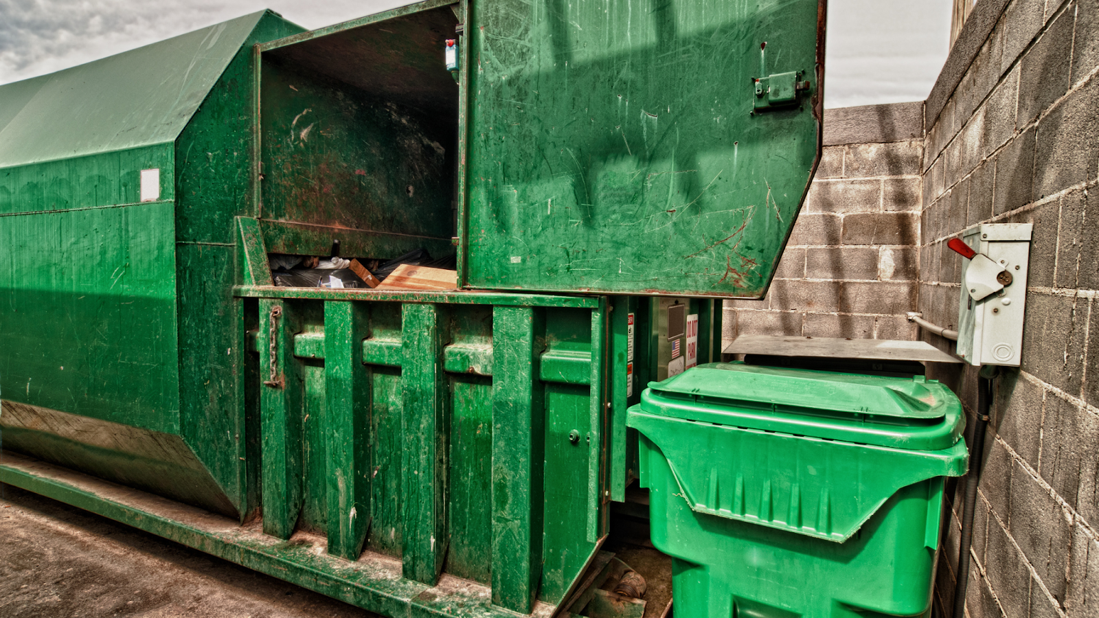 Industrial Trash Compactor