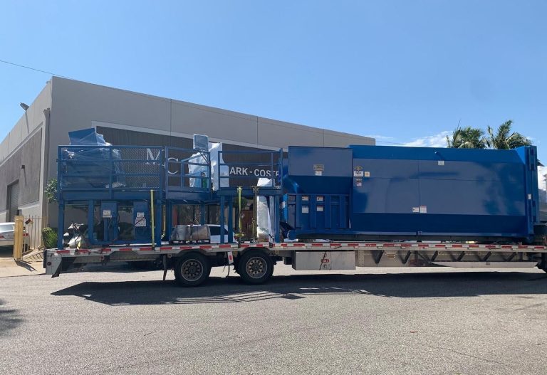 hydraulic waste compactors