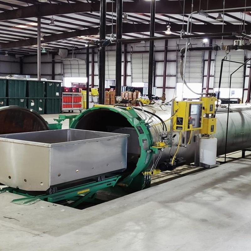 Waste Cart Dumpers for Compactors