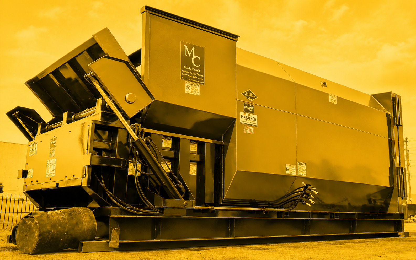 2-ram-balers-industrial-waste-compactors