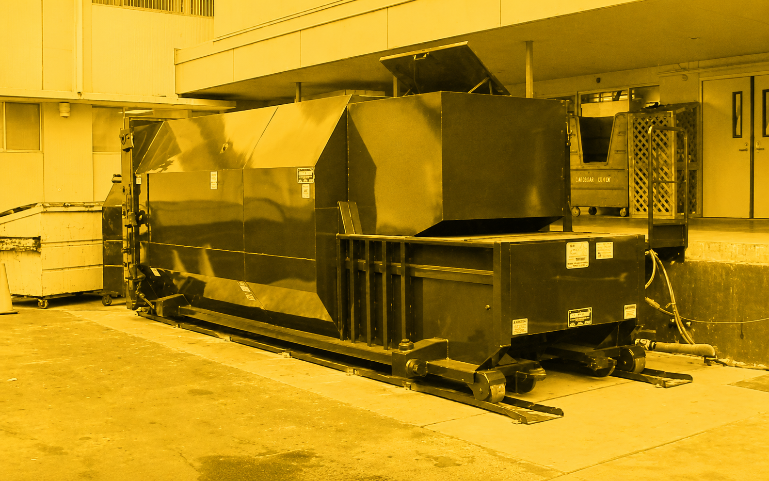 Commercial Garbage Compactor Texas