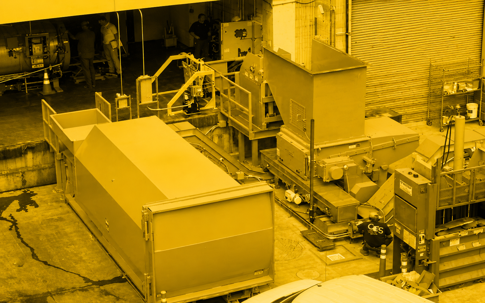 Garbage Compactor Machine