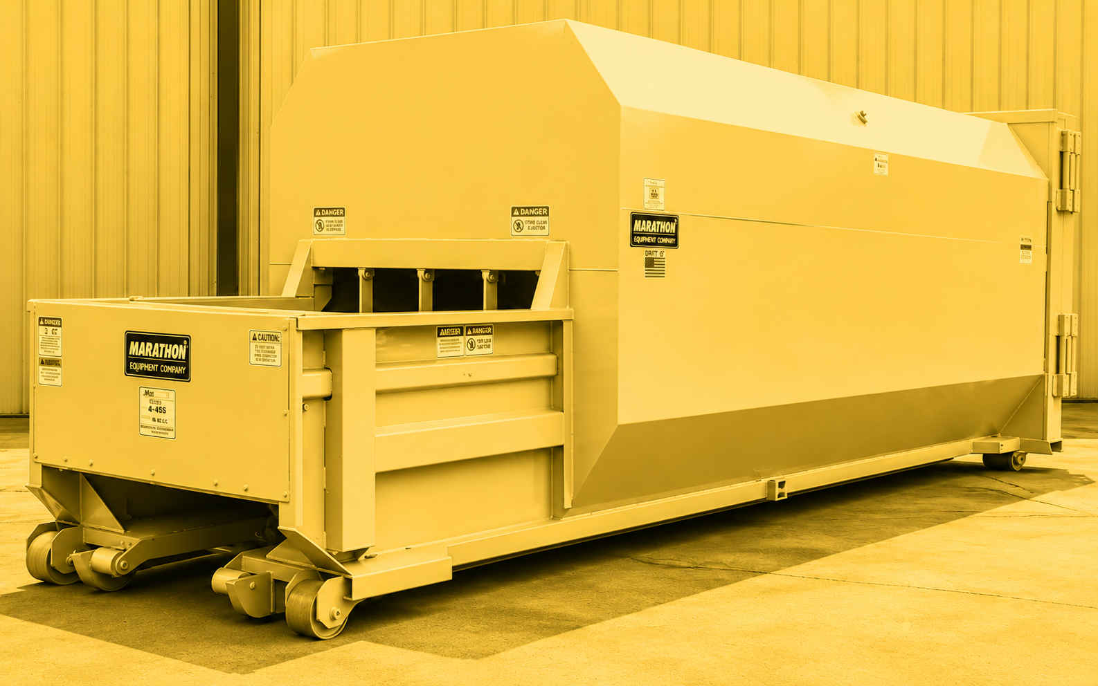 Industrial Garbage Compactor