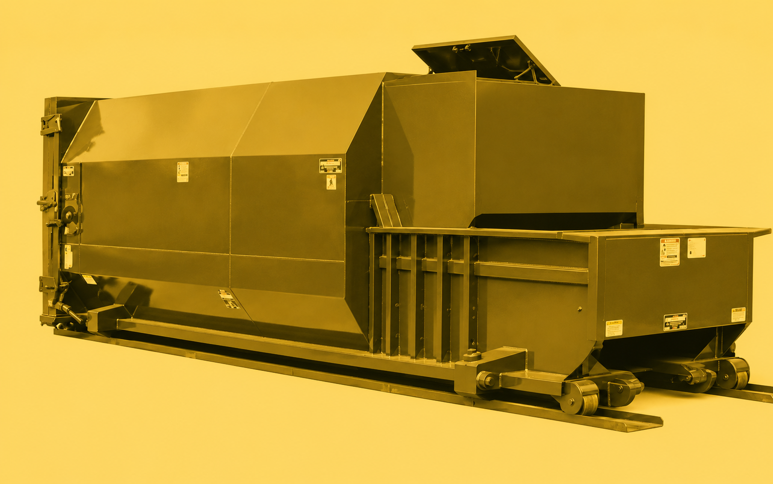 Waste Management Compactor (2)