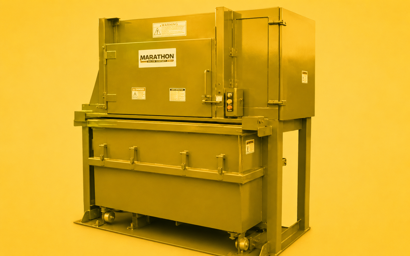 Wet Waste Vertical Compaction
