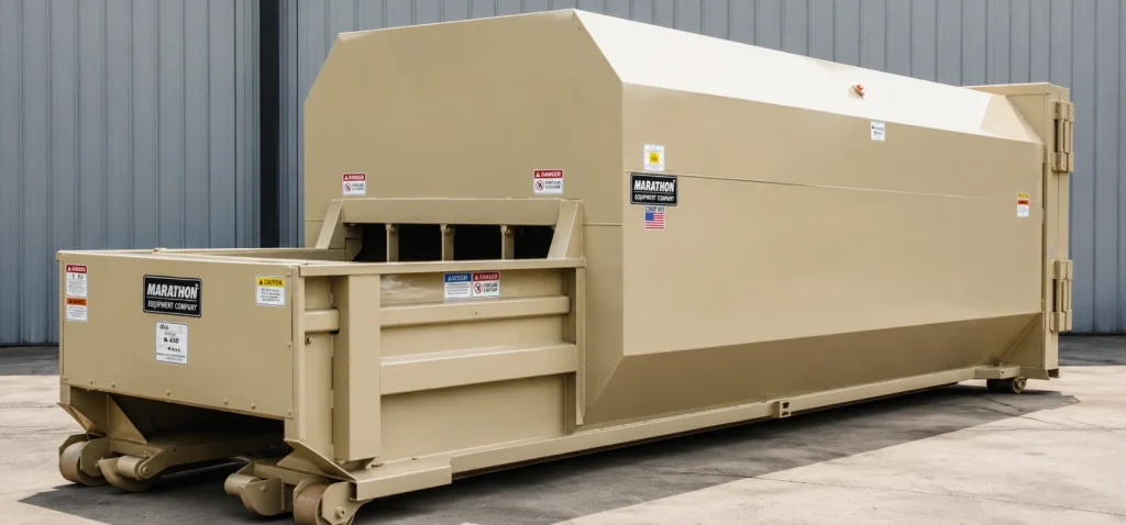 Self-Contained-Compactor-Container