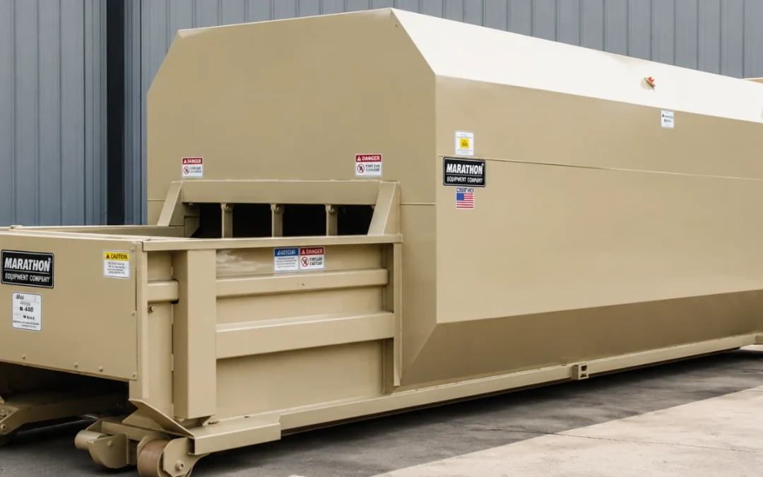 Self-Contained-Compactor-Container
